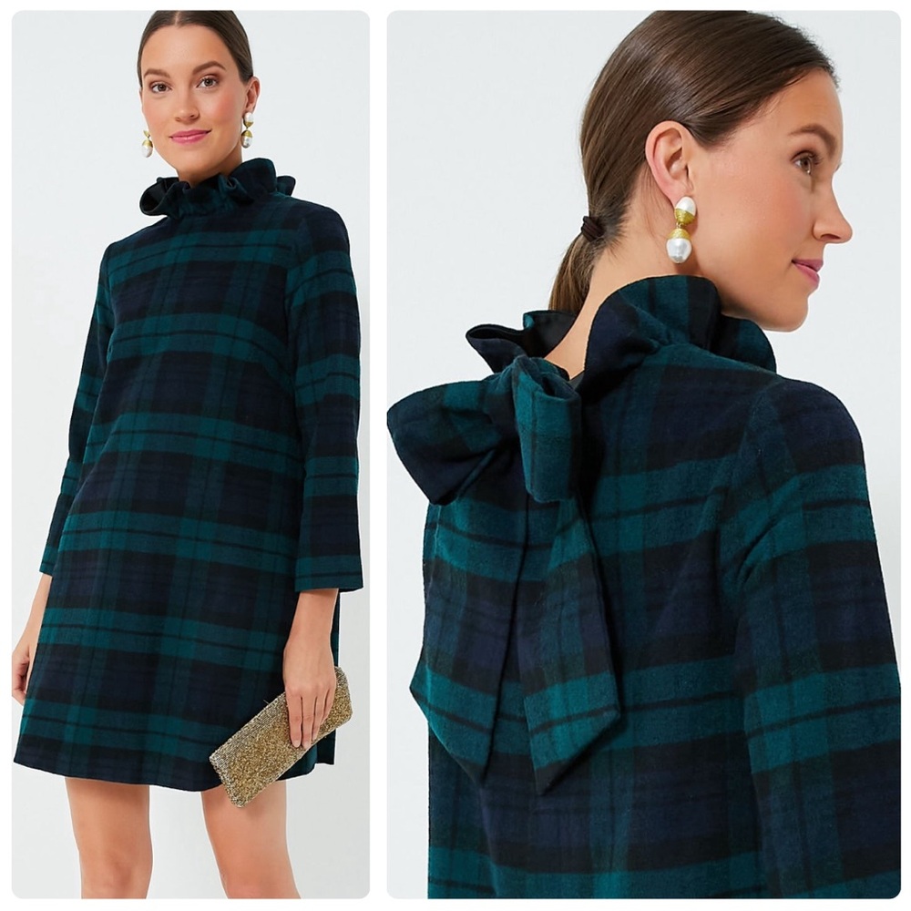 Tuckernuck Blackwatch Daphne Dress Plaid NWT